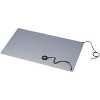 ESD bench mat set Grey (L x W) 900 mm x 600 mm BJZ C-184 102P 10.3 incl. PG strap, incl. PG connector, incl. PG cable
