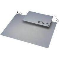 ESD mat set Grey (L x W) 900 mm x 600 mm BJZ C-184 105P 10.3 incl. PG strap, incl. PG connector, incl. PG cable, incl. c