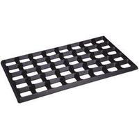 ESD assembly mat Black (L x W x H) 610 x 370 x 20 mm BJZ C-187 625