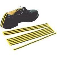 esd disposable shoe strap 10 pcs yellow black bjz c 199 2151