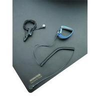 ESD bench mat set Black (L x W) 800 mm x 600 mm Bernstein incl. PG cable, incl. PG strap, incl. cable