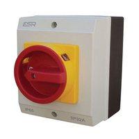 ESR 32A 3 Pole 230V-415V Medium IP65 Industrial Rotary Isolator