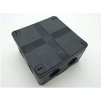 ESR Black IP66 Weatherproof External Outdoor Junction Adaptable Box With 5 Way Connector