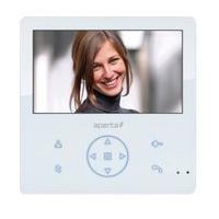 esp aperta colour video door entry monitor with record facility white