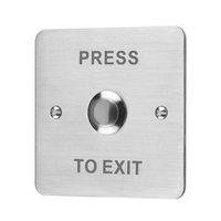 ESP Flush Stainless Steel 12V Door Switch Push To Exit Button