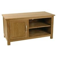 Essentials Oak TV Unit - 1 Door