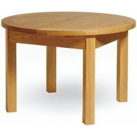 Essentials Oak Extending Round Dining Table