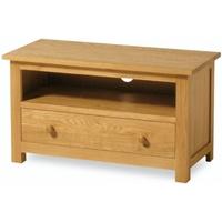 Essentials Oak TV Unit