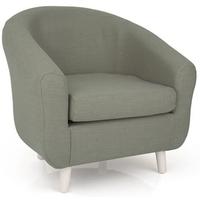 essence mint fabric tub chair