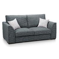 Estelle Fabric 3 Seater Sofa Charcoal