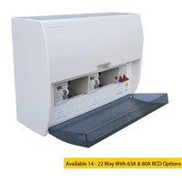 esr 17th edition modular consumer unit with 100 amp mains switch