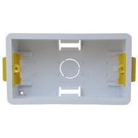 ESR 2 Gang 47mm Double Dry Lining Plasterboard Wall Mounting Back Box