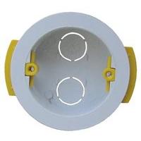 esr 35mm round circular lining plasterboard wall mounting back box