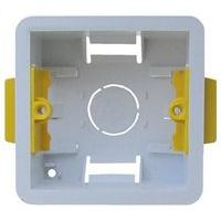 esr 1 gang 47mm single dry lining plasterboard wall mounting back box