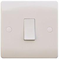 ESR Sline 10A White 1G 230V Electric Wall Plate Intermediate Switch