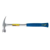 Estwing E3/22C 22oz Curved Claw Framing Hammer with Blue Vinyl Grip