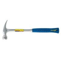 Estwing E3/22CR 22oz Curved Claw Framing Hammer with Blue Vinyl Grip