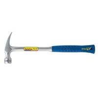 estwing e320sm 20oz straight claw milled faced framing hammer with blu ...