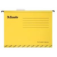 Esselte 90314 Classic Suspension Files - Yellow, Pack of 25