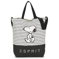 Esprit SNOOPY women\'s Shopper bag in black
