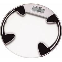 Escali Clear Glass Body Weight Scale