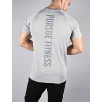 Essential BreathEasy Mens Fitted Gym T-Shirt / Grey.Grey : XLarge