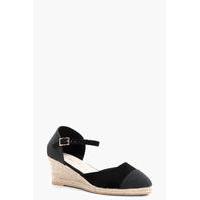 Espadrille Demi Wedge - black