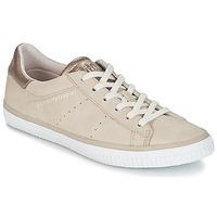 Esprit RIATA LACE UP women\'s Shoes (Trainers) in BEIGE