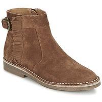 esprit koa fringes womens mid boots in brown