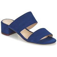 esprit venga two band womens sandals in blue