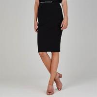 essentials bodycon midi skirt