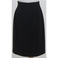 Escada, Size 12 smart navy pinstripe skirt