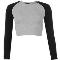 Essentials Raglan Crop Top