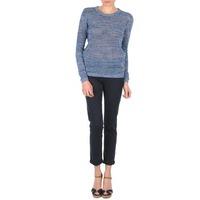 Esprit MEDIUM RISE SLIM women\'s Trousers in blue