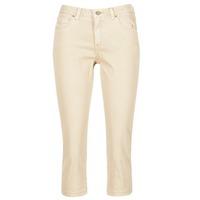 Esprit KARAVOTI women\'s Cropped trousers in BEIGE