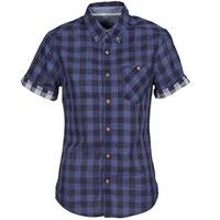 esprit utility mix womens shirt in blue