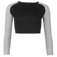 Essentials Raglan Crop Top