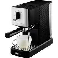 Espresso machine Krups Calvi Silver, Black 1460 W incl. frother nozzle