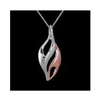 Espree Silver and Rose Gold Pendant