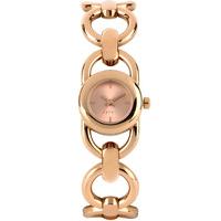 esprit ladies lorro rose gold plated watch es106802003