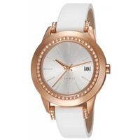 esprit ladies rose gold plated strap watch es106512003