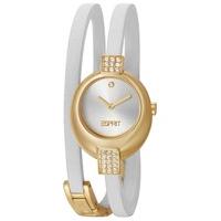 esprit ladies white wrap watch es105662003