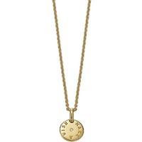 Esprit Gold Plated Make A Wish Pendant ESNL92255B400