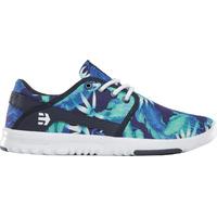 etnies scout womens skate shoes bluewhitenavy