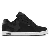 etnies fader skate shoes blackwhitesilver