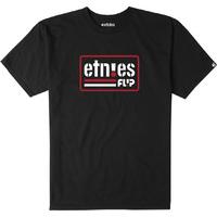 etnies flip side t shirt black