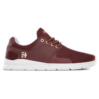 etnies scout xt skate shoes burgundy