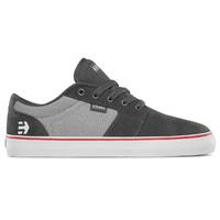 Etnies Barge LS Skate Shoes - Dark Grey/Grey/Red