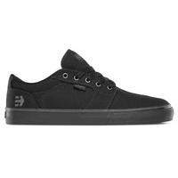 etnies barge ls skate shoes blackblackgum