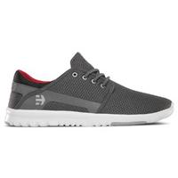 Etnies Scout Skate Shoes - Grey/Black/Red